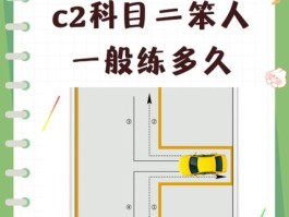 c2科目二笨人一般练多久